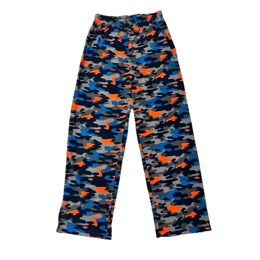 Cherokee Pajama Pants Large 12 14 Camouflage Relax Bottom Sleepwear Boy Clothing